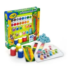 Crayola Set de Pintura Lavable 40 Piezas