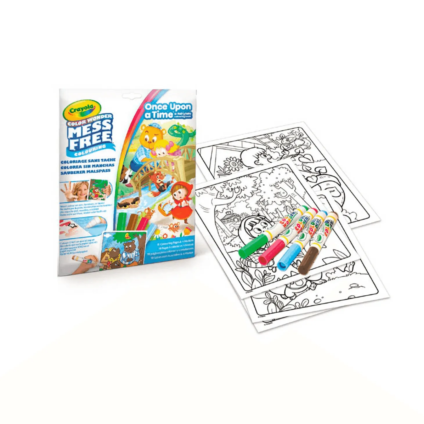 Crayola Wonder Colorea sin Manchas Érase Una Vez