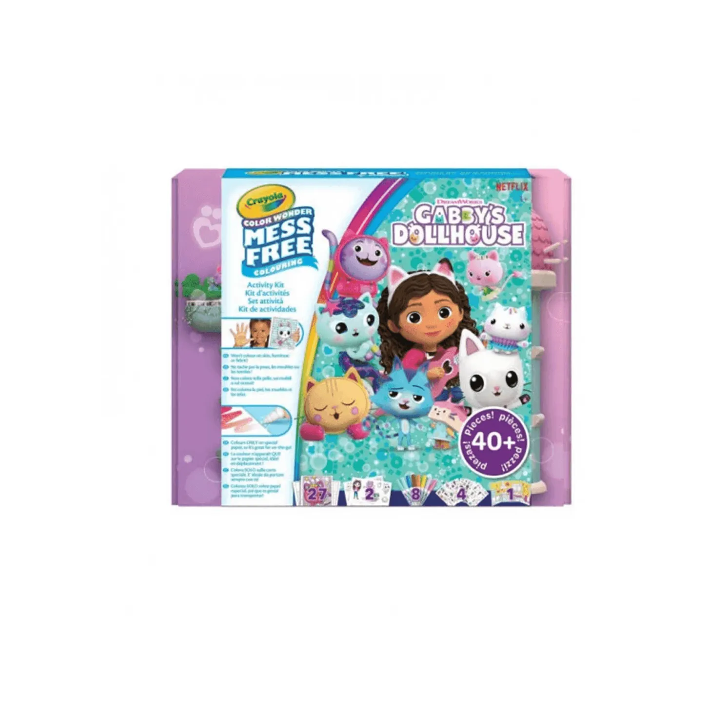 Crayola Wonder Colorea sin Manchas Gabbys Doll House