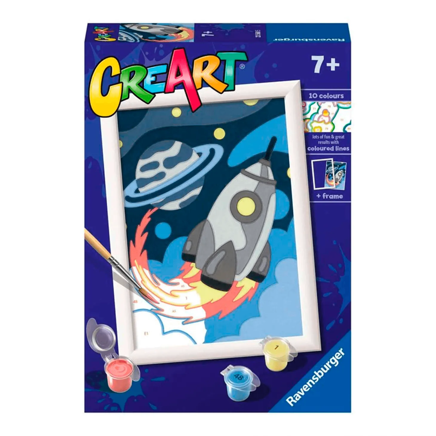 Creart E Classic Aventuras En El Espacio Juego Creativo Pintura