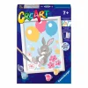 Creart Serie E Classic Conejo Con Globo Juego Creativo Pintura