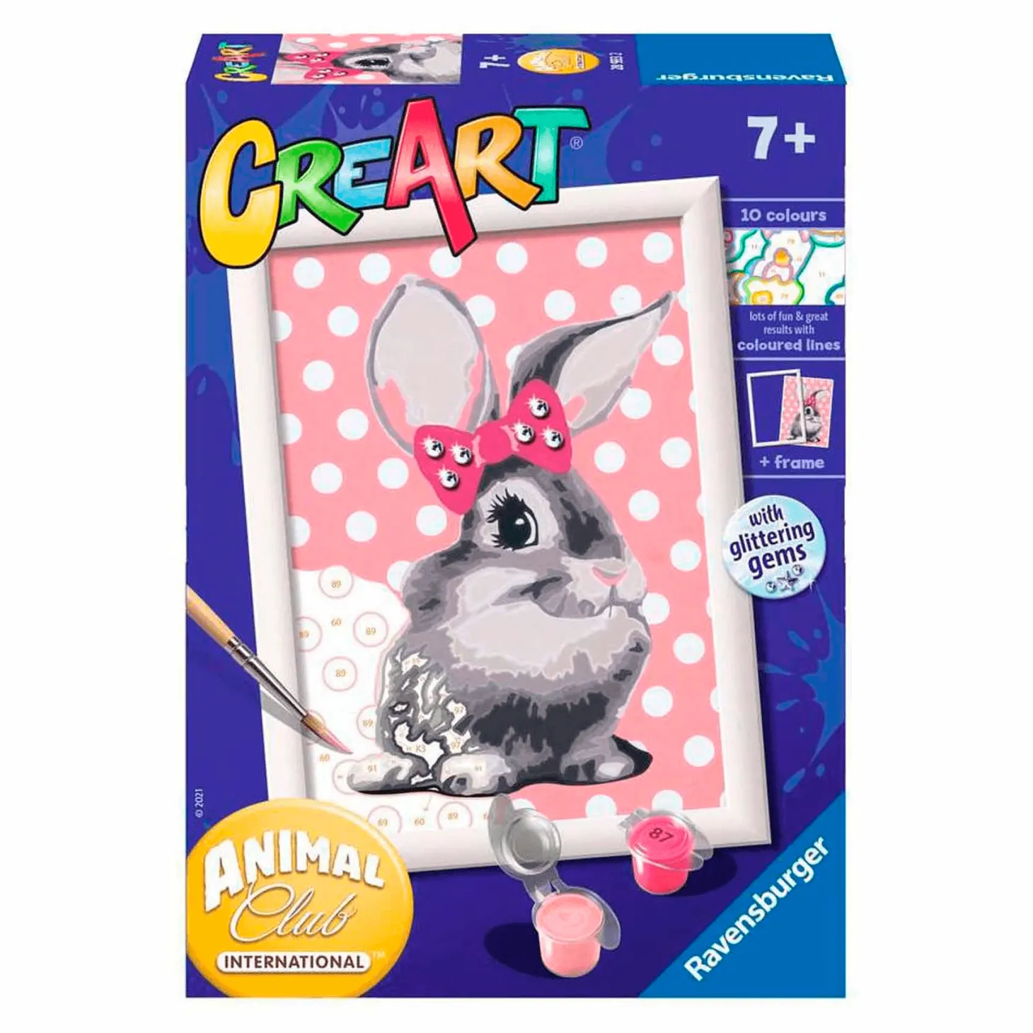 Creart Serie E Conejito Juego Creativo Pintura