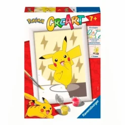 Creart Serie E Pokemon Pikachu Juego Creativo Pintura
