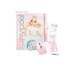 Create your Wedding Special TOPModel colouring book