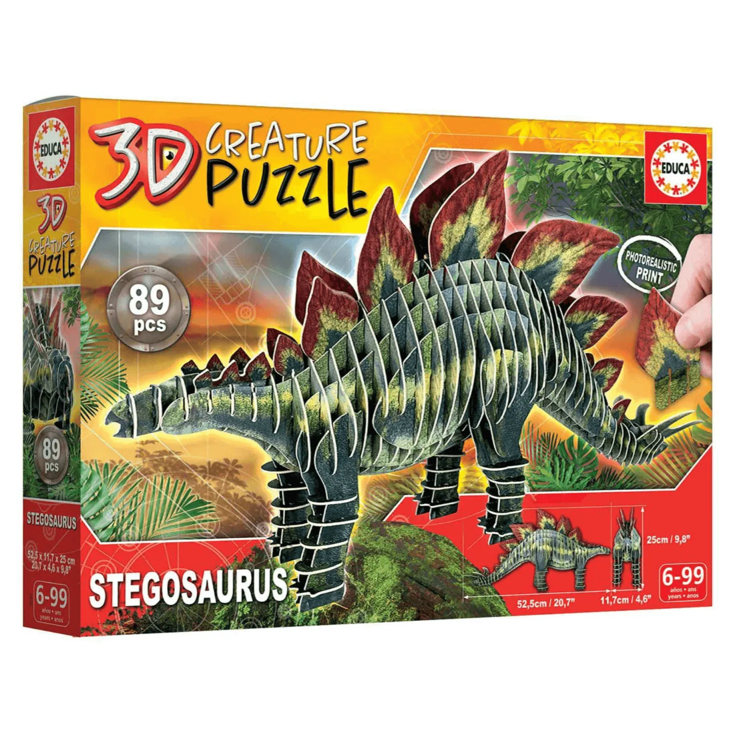 Creature Puzzle 3 Stegosaurus