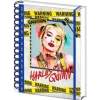 Cuaderno A5 Harley Quinn Birds of Prey - Diseño Warning