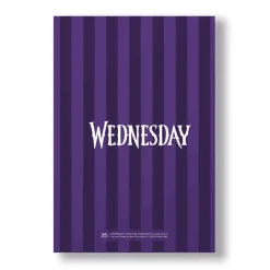 Cuaderno A5 Miércoles Addams - Diseño Nevermore