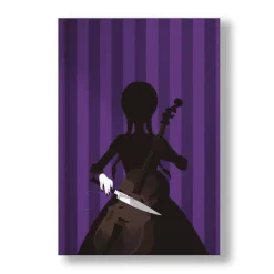 Cuaderno A5 Miércoles Addams - Diseño Nevermore