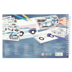 Cuaderno Colorear Monster Cars