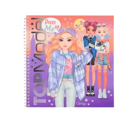 Cuaderno con calcomanías TOPModel Dress me up