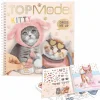 Cuaderno Con Calcomanias Topmodel Dress