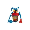 Cubo de playa Spiderman 18 cm con regadera, pala.. rastrillo...