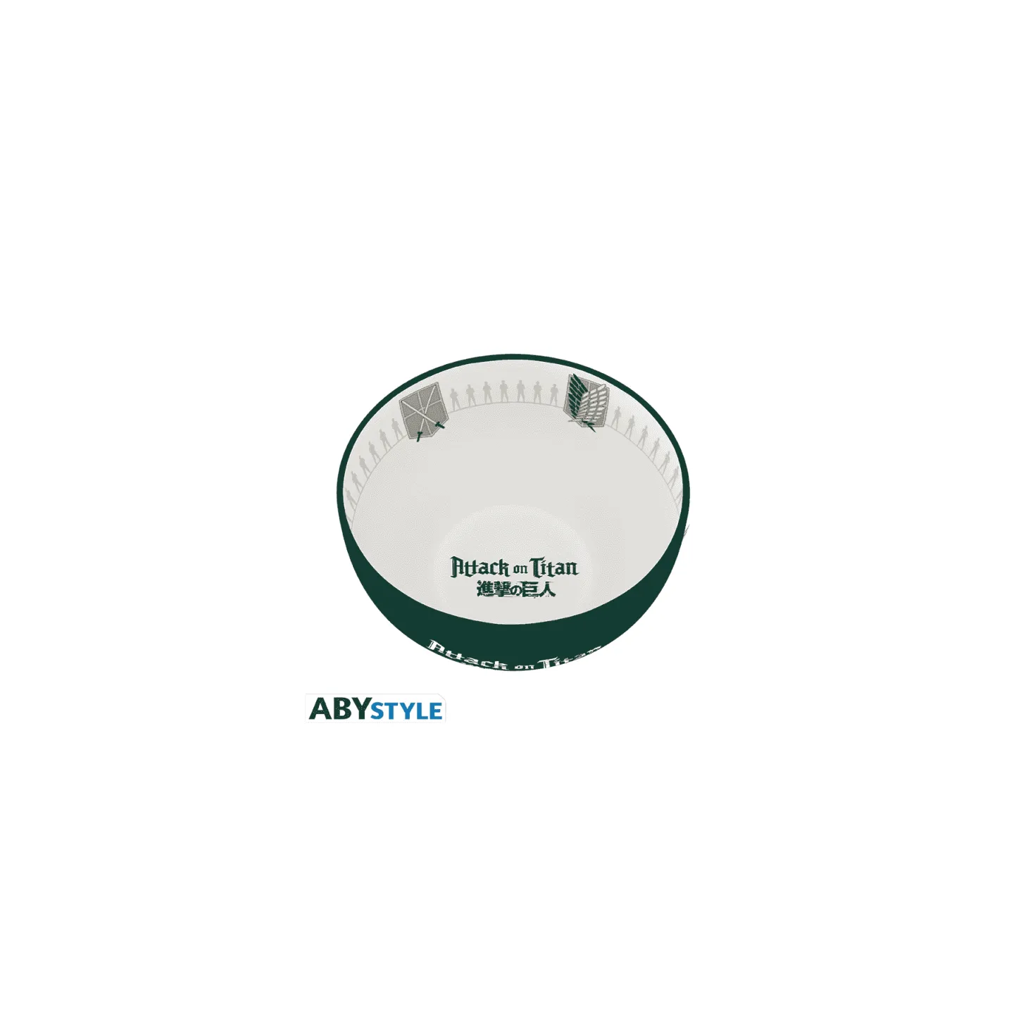 Cuenco Ataque a los Titanes 600 ml – ¡Defiende la Muralla con Cada Comida!