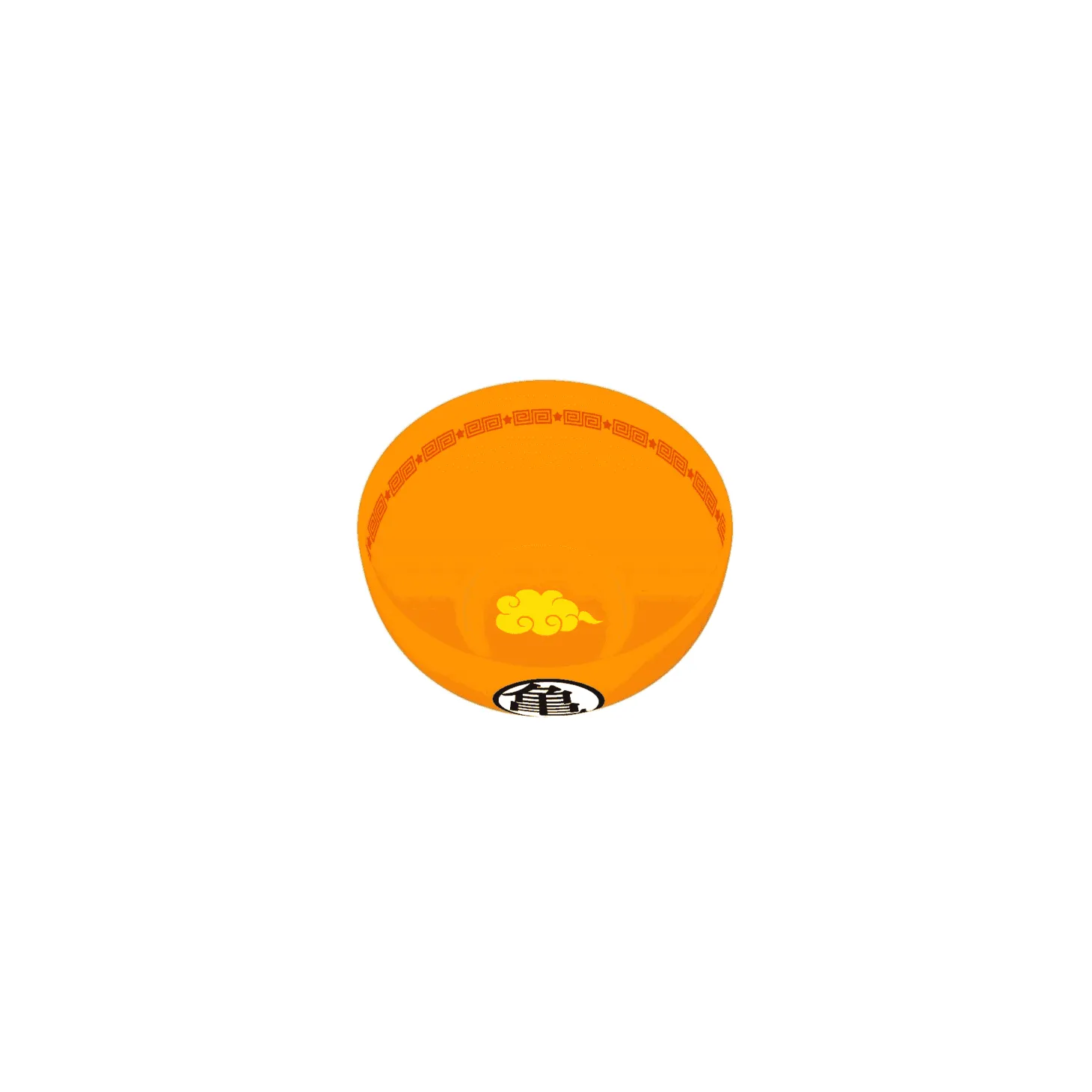 Cuenco de Dragon Ball Símbolos de Goku 600 ml