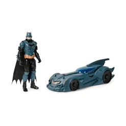 DC Comics Batman Pack Batman Y Batmovil Figura 30 cm