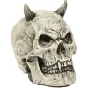 Decoración Calavera diablo para disfraz