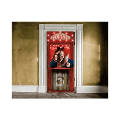 Decoracion Puerta Horror Circus 80X180 Cms