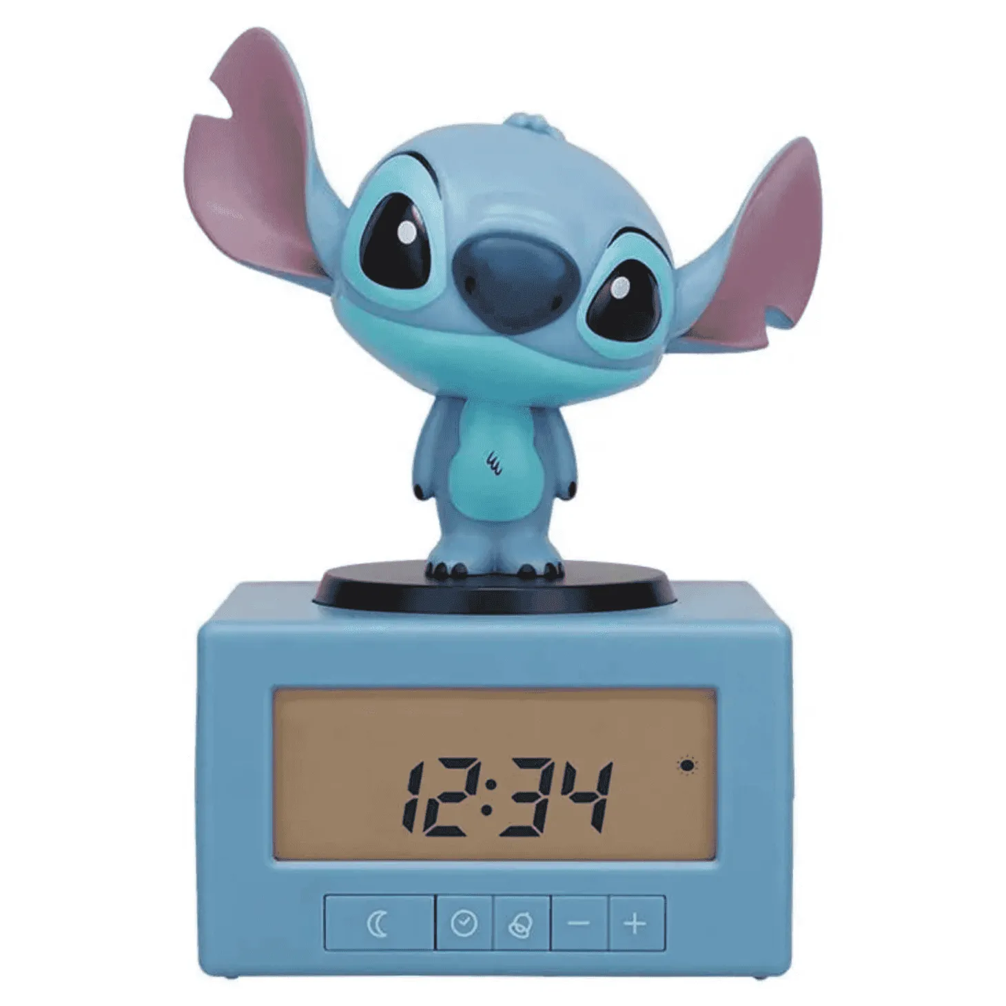 Despertador con luz nocturna 3D Disney Stitch Lexibook