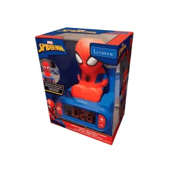 Despertador Digital 3D con Efectos Sonoros de Spider-Man - Lexibook