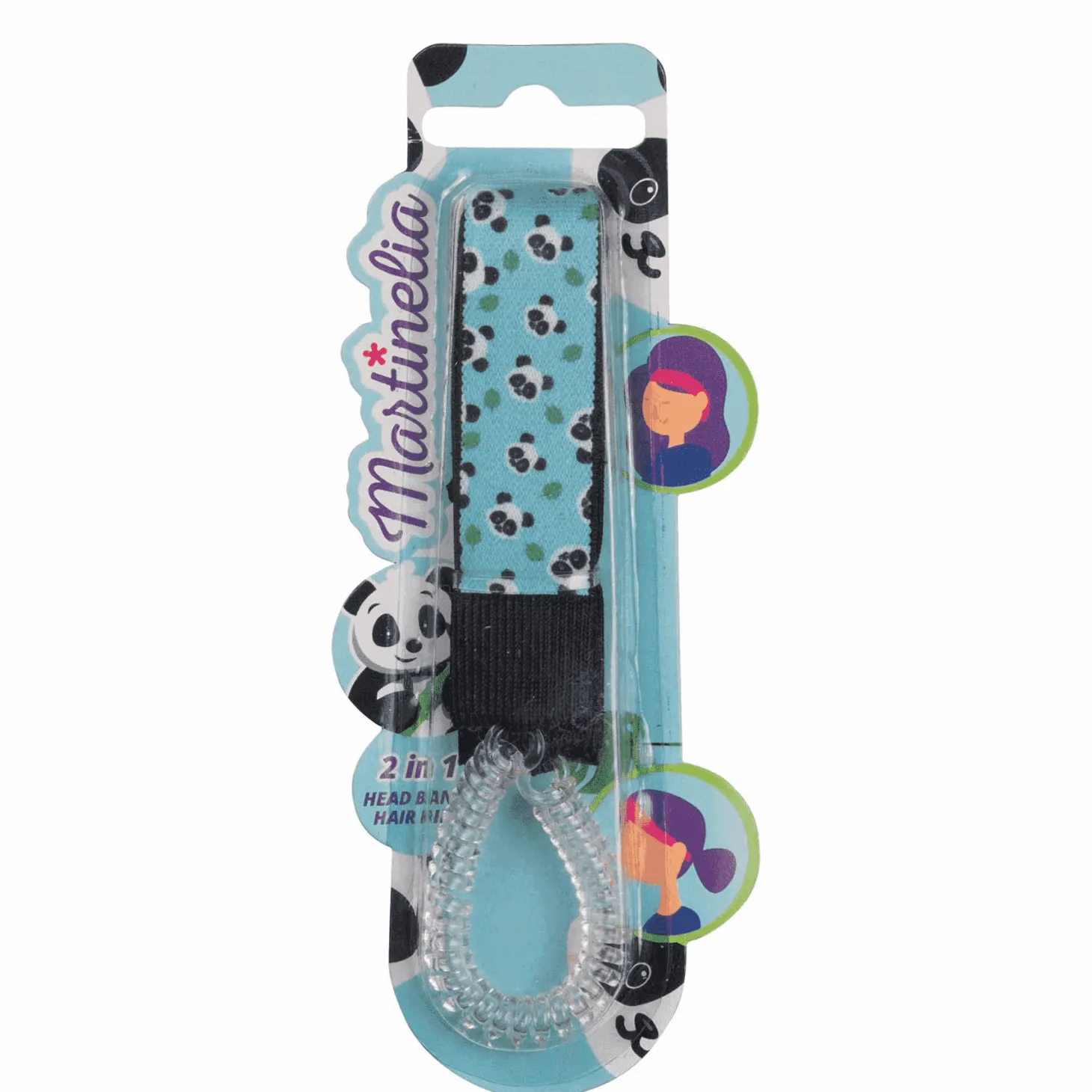 Diadema con coletero Martinelia
