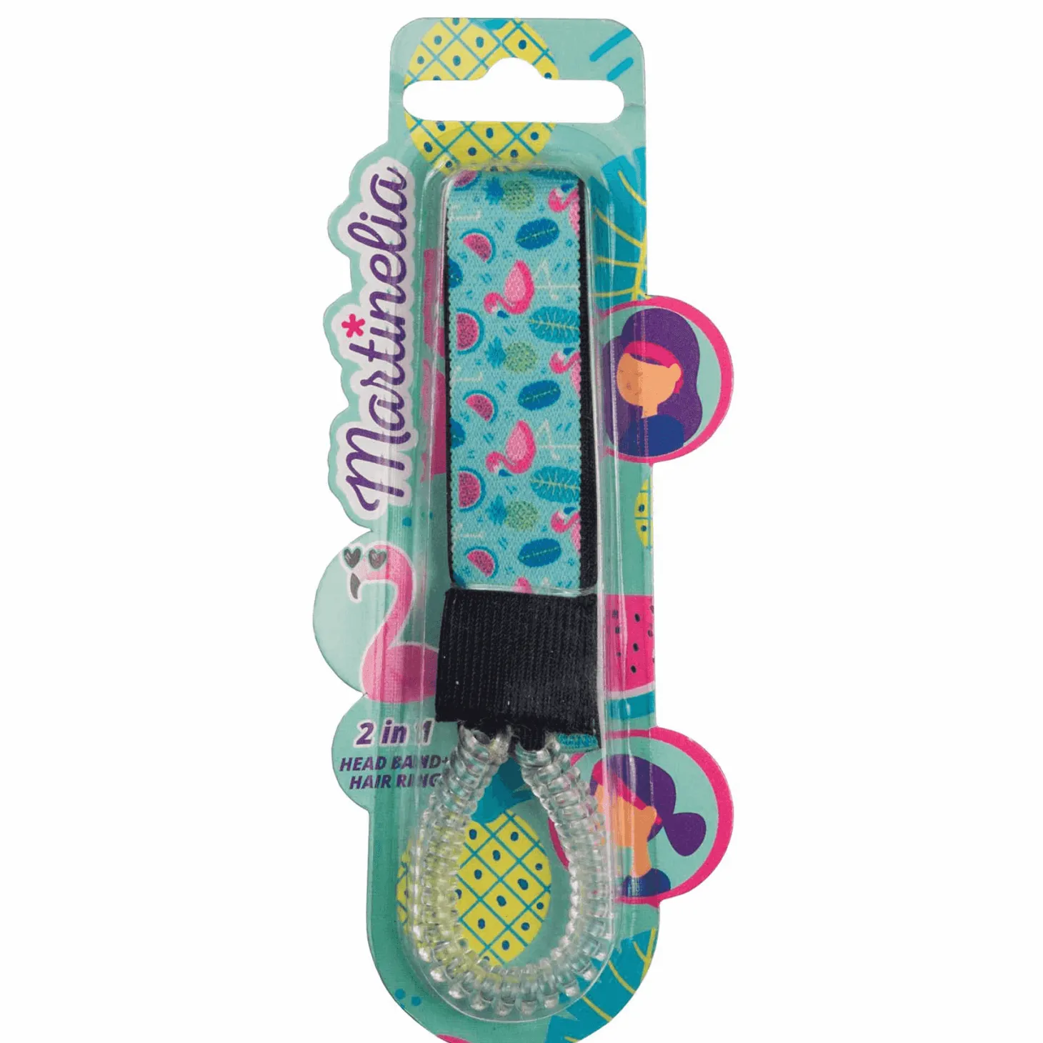 Diadema con coletero Martinelia