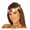Diadema con flores multicolor Accesorio de Disfraz