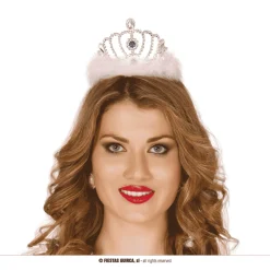 Diadema Plata Plumas