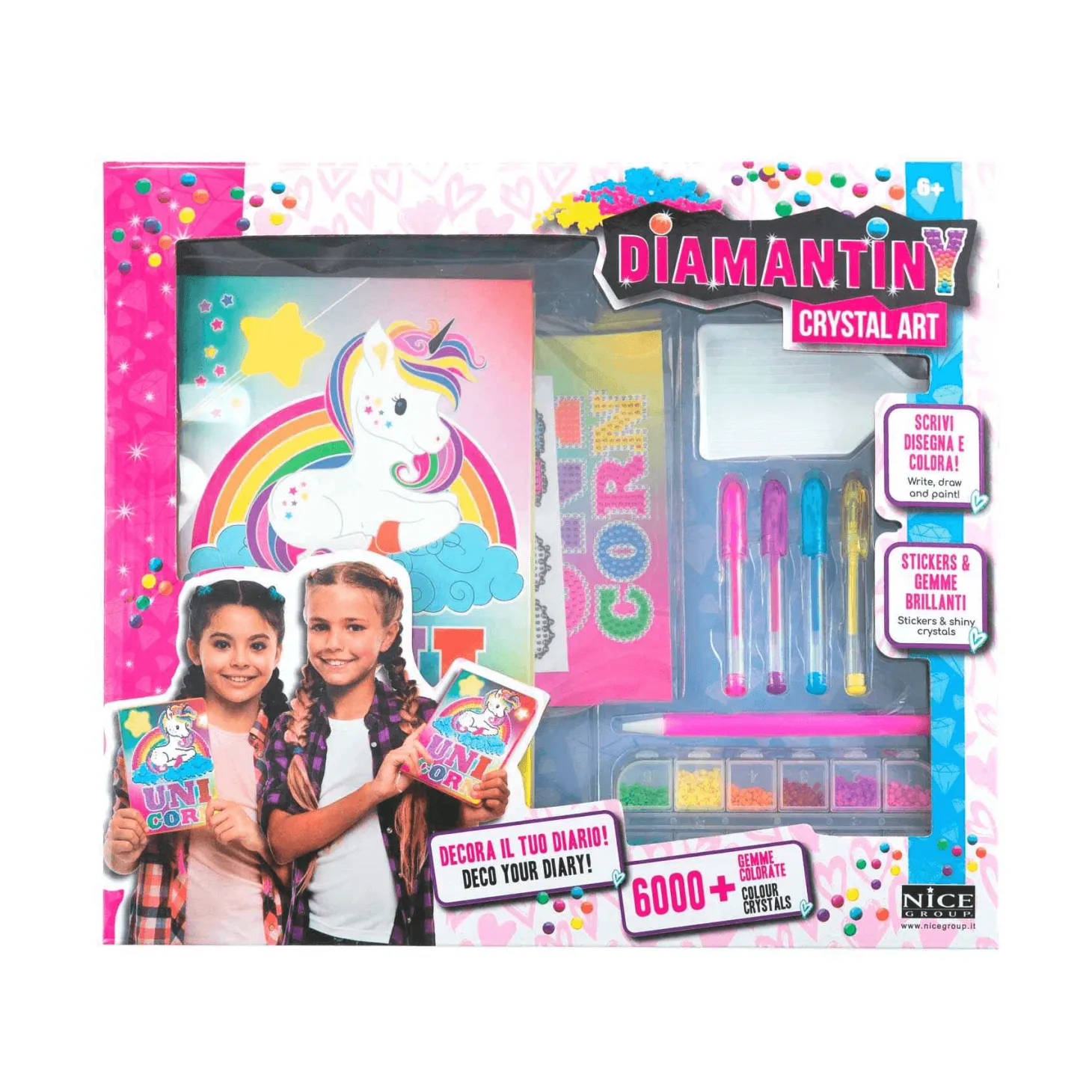 Diamantiny Diario Unicornio Para Decorar