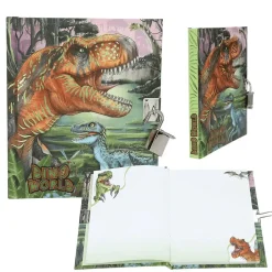 Dino World diario con candado