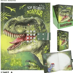 Dino World Diario Con Codigo Y Sonido