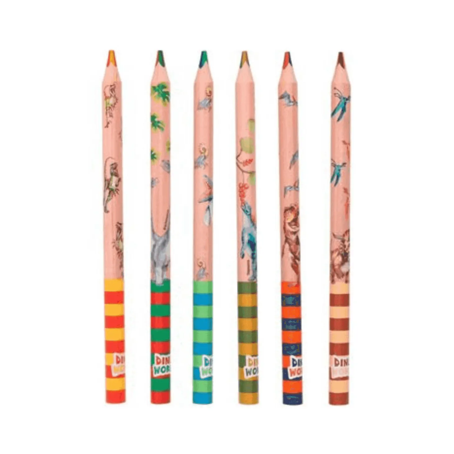 Dino World Lapices Multicolor