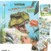 Dino World Libro De Acuarelas
