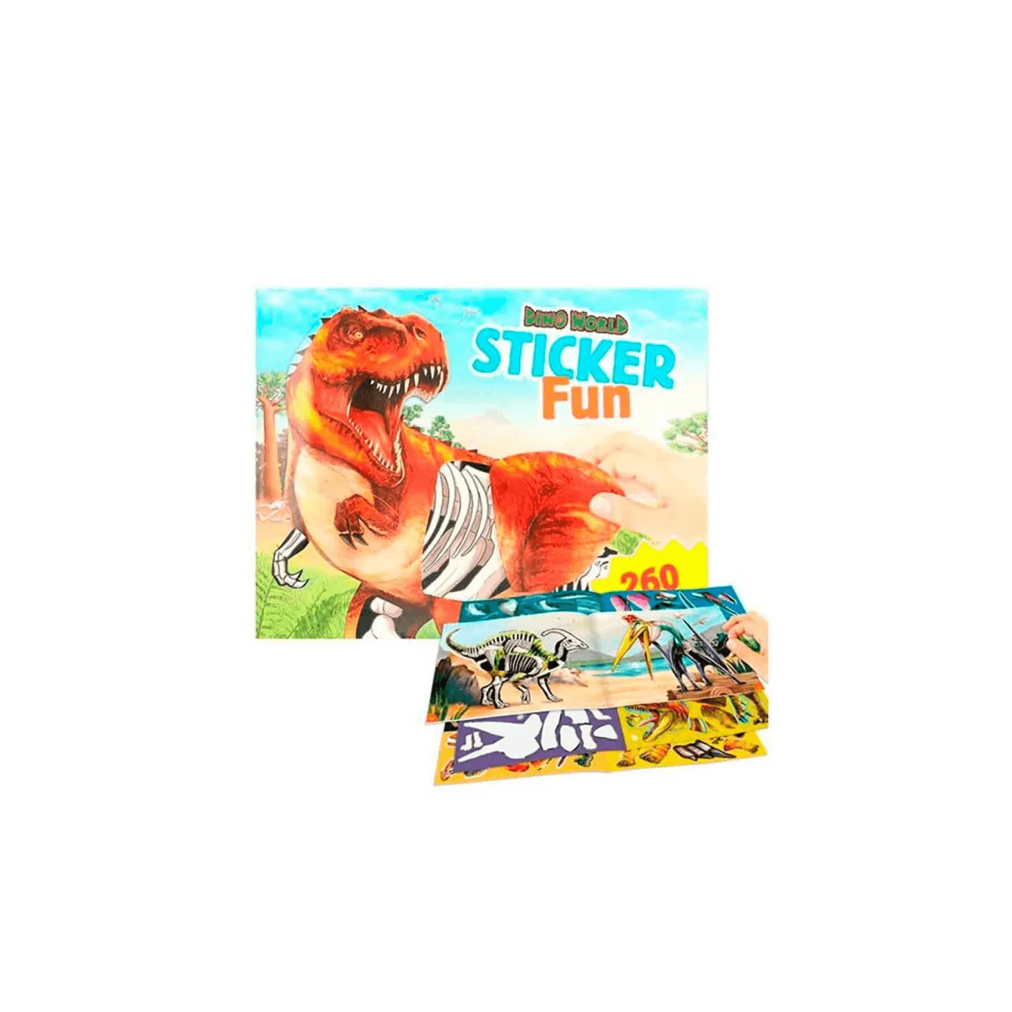 Dino World Libro de pegatinas