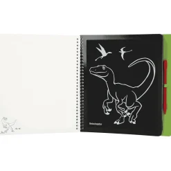 Dino World Magic Scratch Book Nuevo