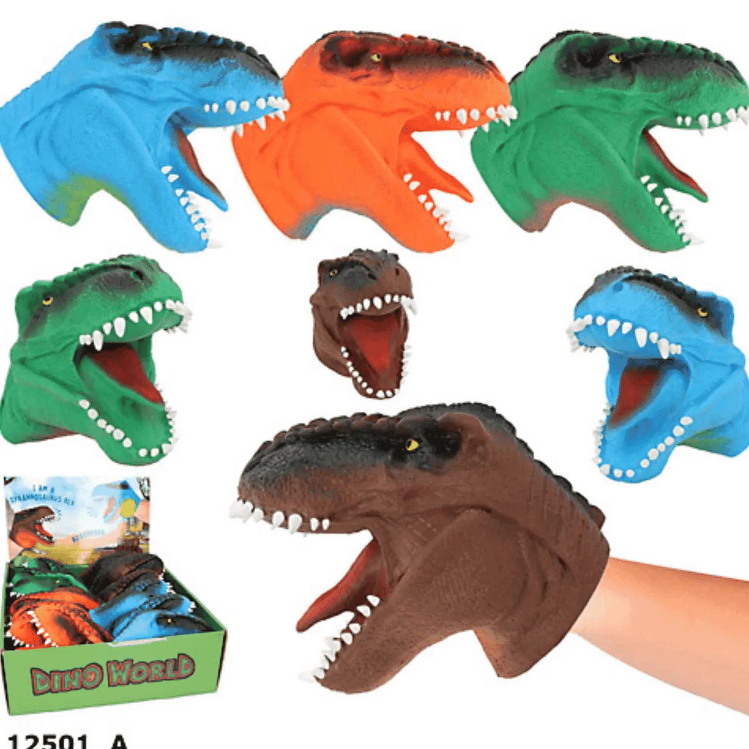 Dino World Marioneta De Mano Dino