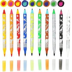 Dino World Rotuladores Mágicos De Doble Punta