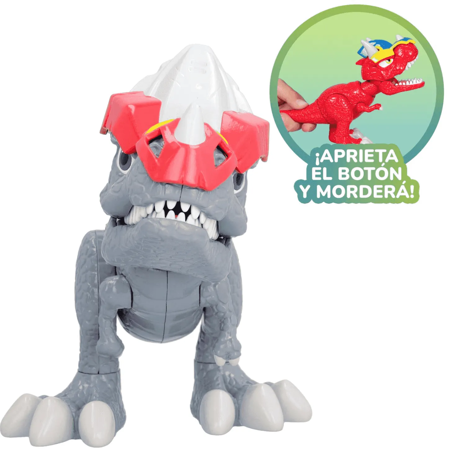 Dinobytes Pary Gris Figura Acción IMC