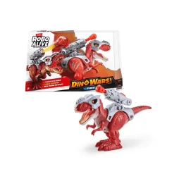 Dinosaurio Robo Alive Dino Wars T-Rex con Armadura y Lanzador