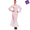 Disfraz Adulto Madrileña Blanco Mujer Talla M L