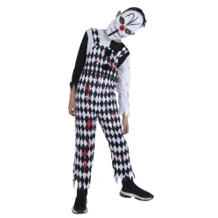 Disfraz Arlequín Sangriento Infantil Tallla 11 a 13 años