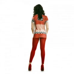 Disfraz Camiseta de Azafata de Carreras Talla M