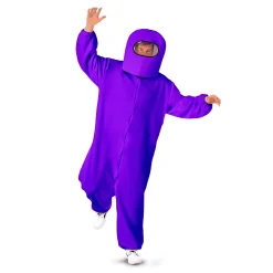 Disfraz de Among us impostor purple ml adulto talla ML