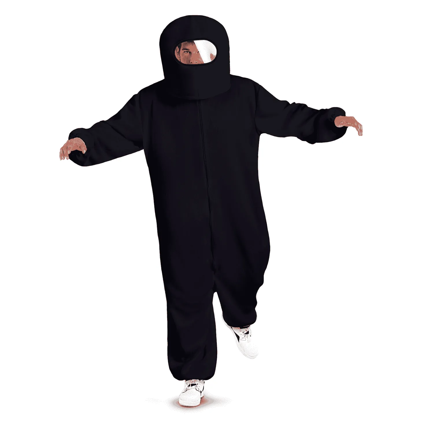 Disfraz de Among us impostor black adulto talla XL