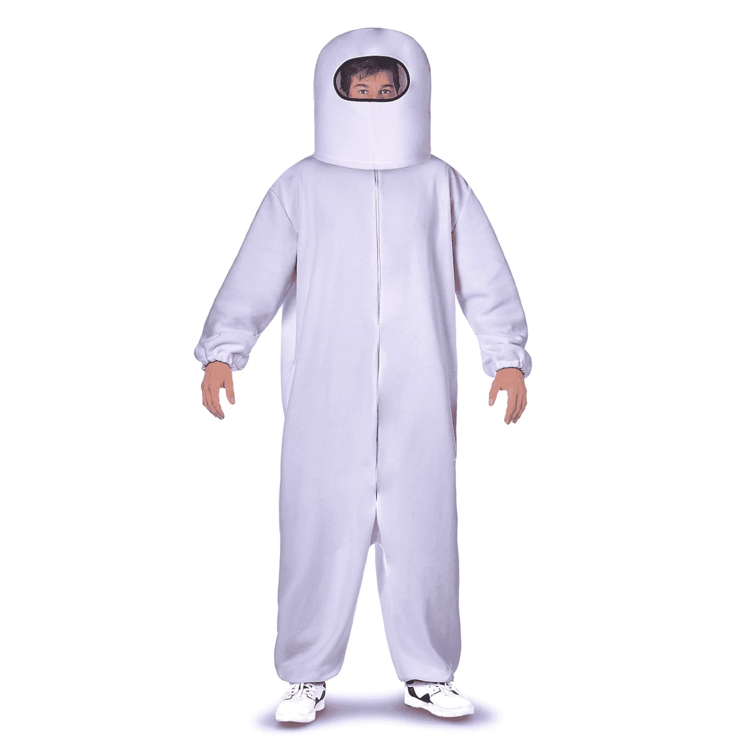 Disfraz de Among us impostor white ml adulto talla ML