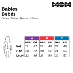 Disfraz de Baby chef 0-6 meses bebé