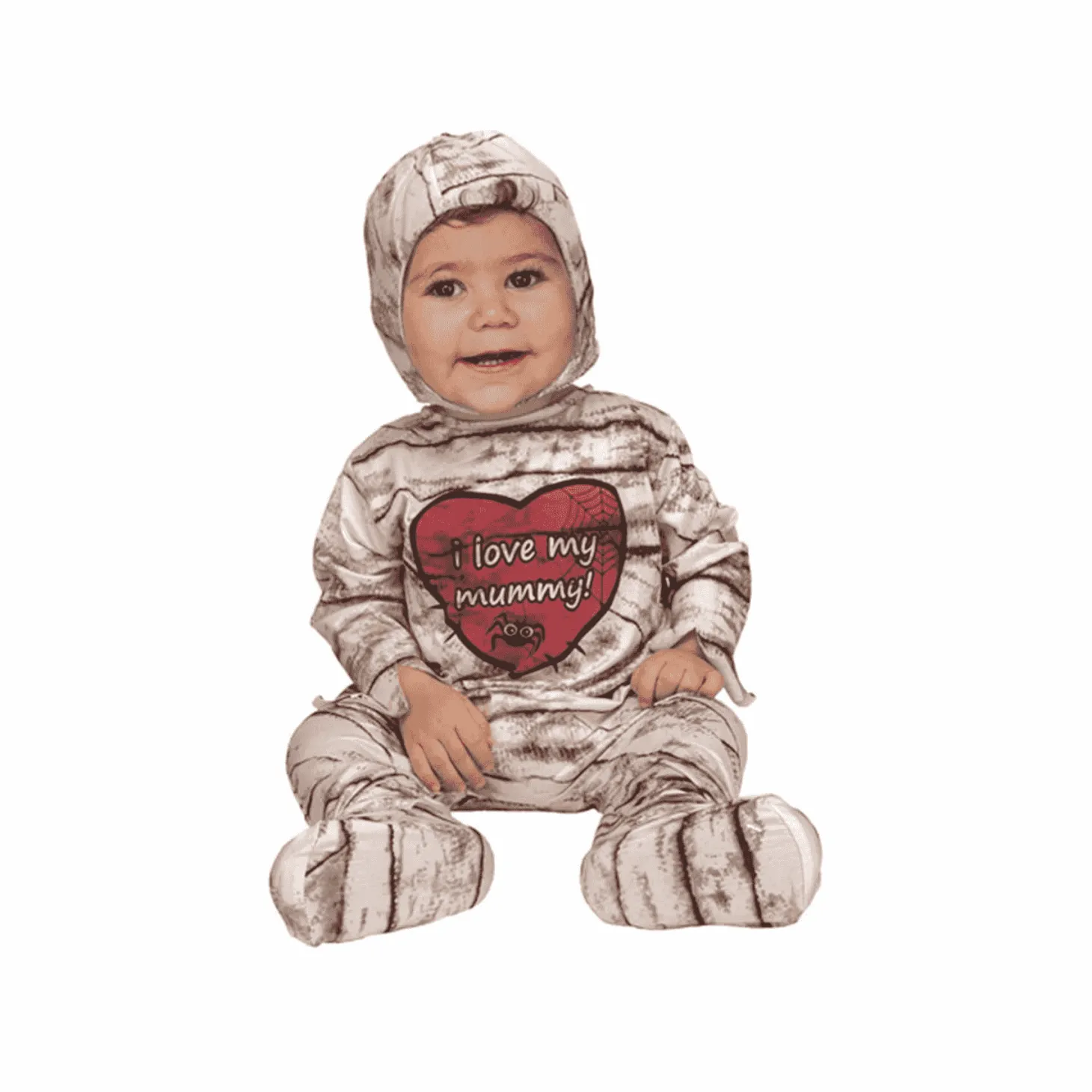 Disfraz de Baby mummy 7-12 meses bebé