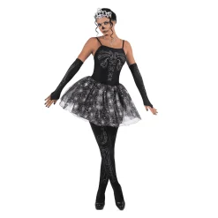 Disfraz de Bailarina esqueleto adulto talla L