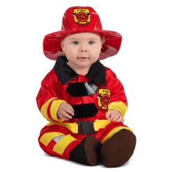 Disfraz de Bebé bombero 7-12 meses bebé