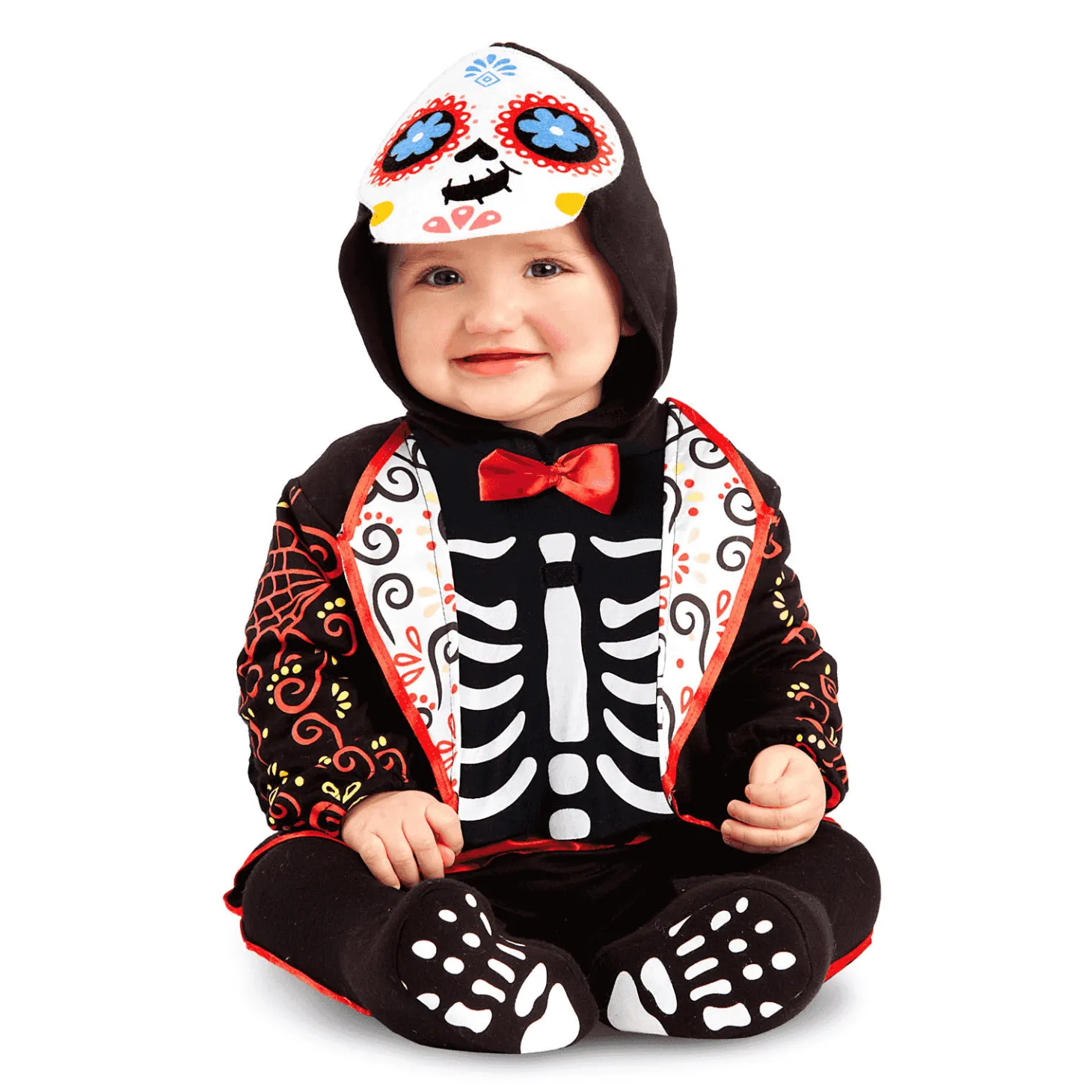 Disfraz de Bebé día de los muertos 12-24 meses bebé