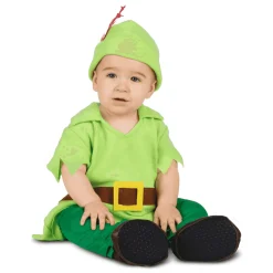 Disfraz de Bebé peter pan 7-12 meses bebé